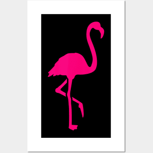 Pink flamingo Posters and Art